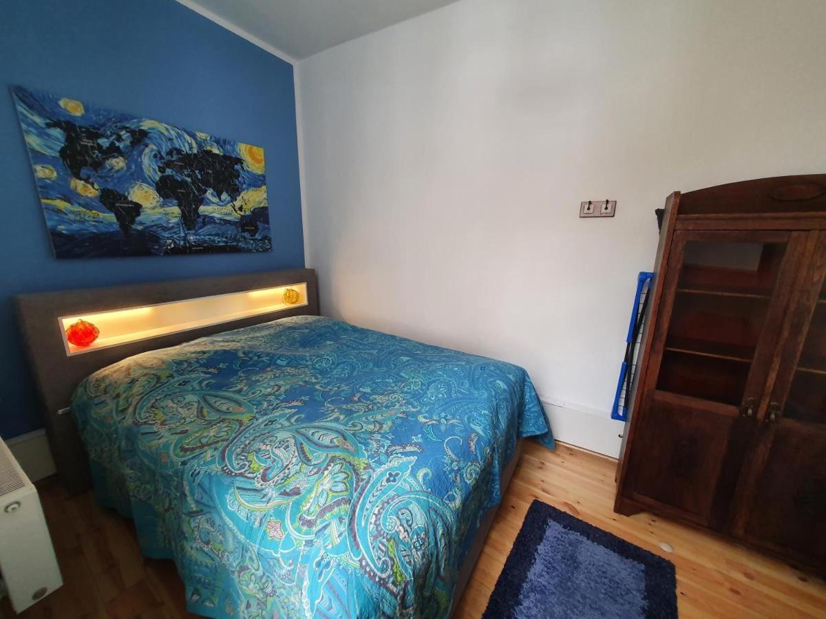 Blaue Koje Apartment Rostock Bagian luar foto