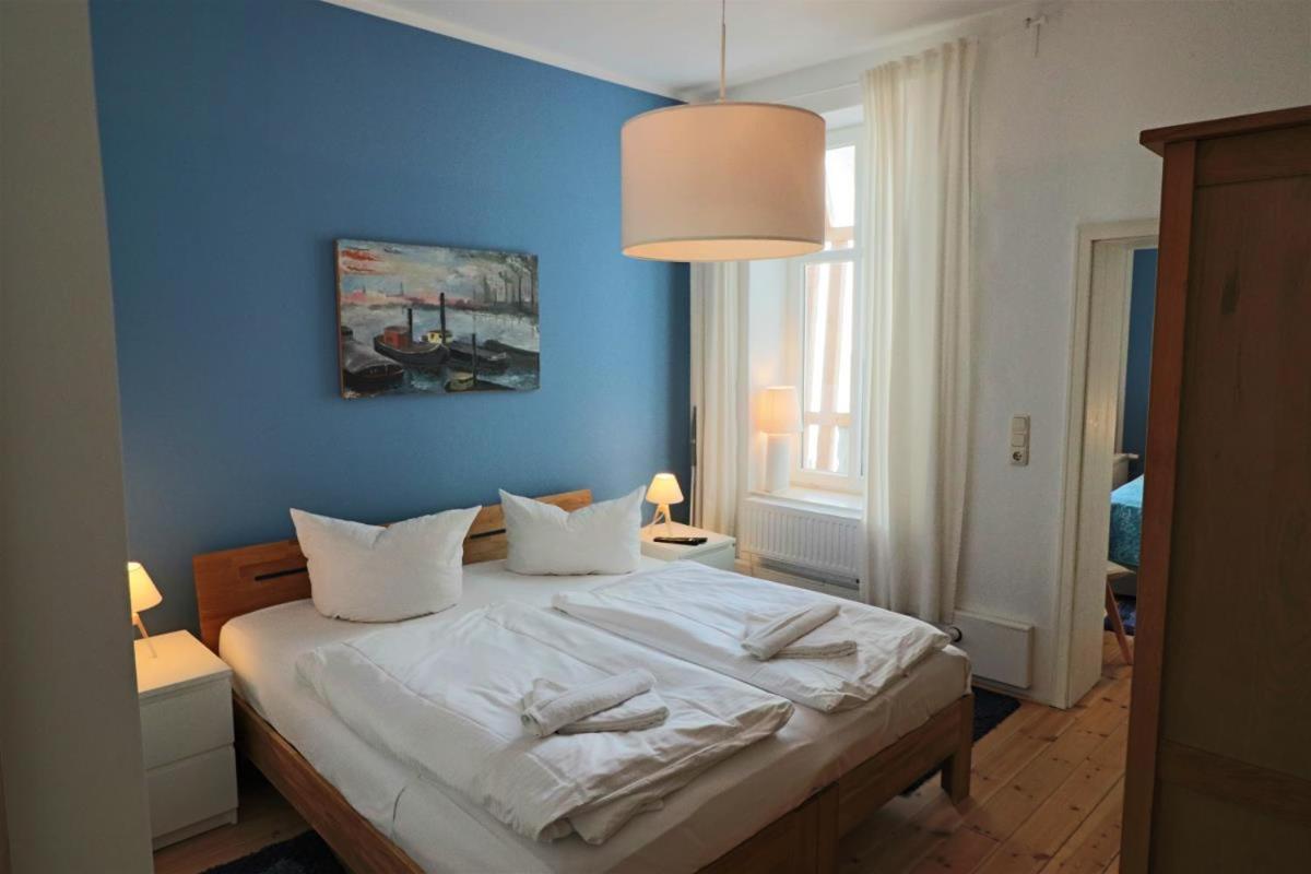 Blaue Koje Apartment Rostock Bagian luar foto