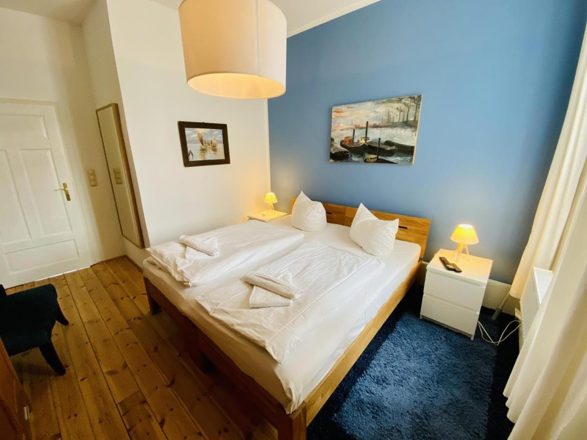 Blaue Koje Apartment Rostock Bagian luar foto