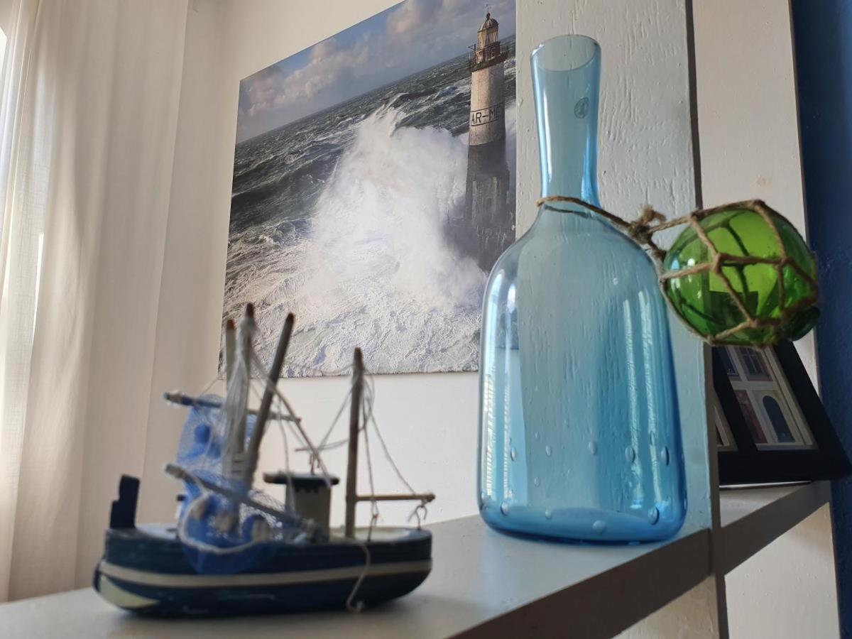 Blaue Koje Apartment Rostock Bagian luar foto
