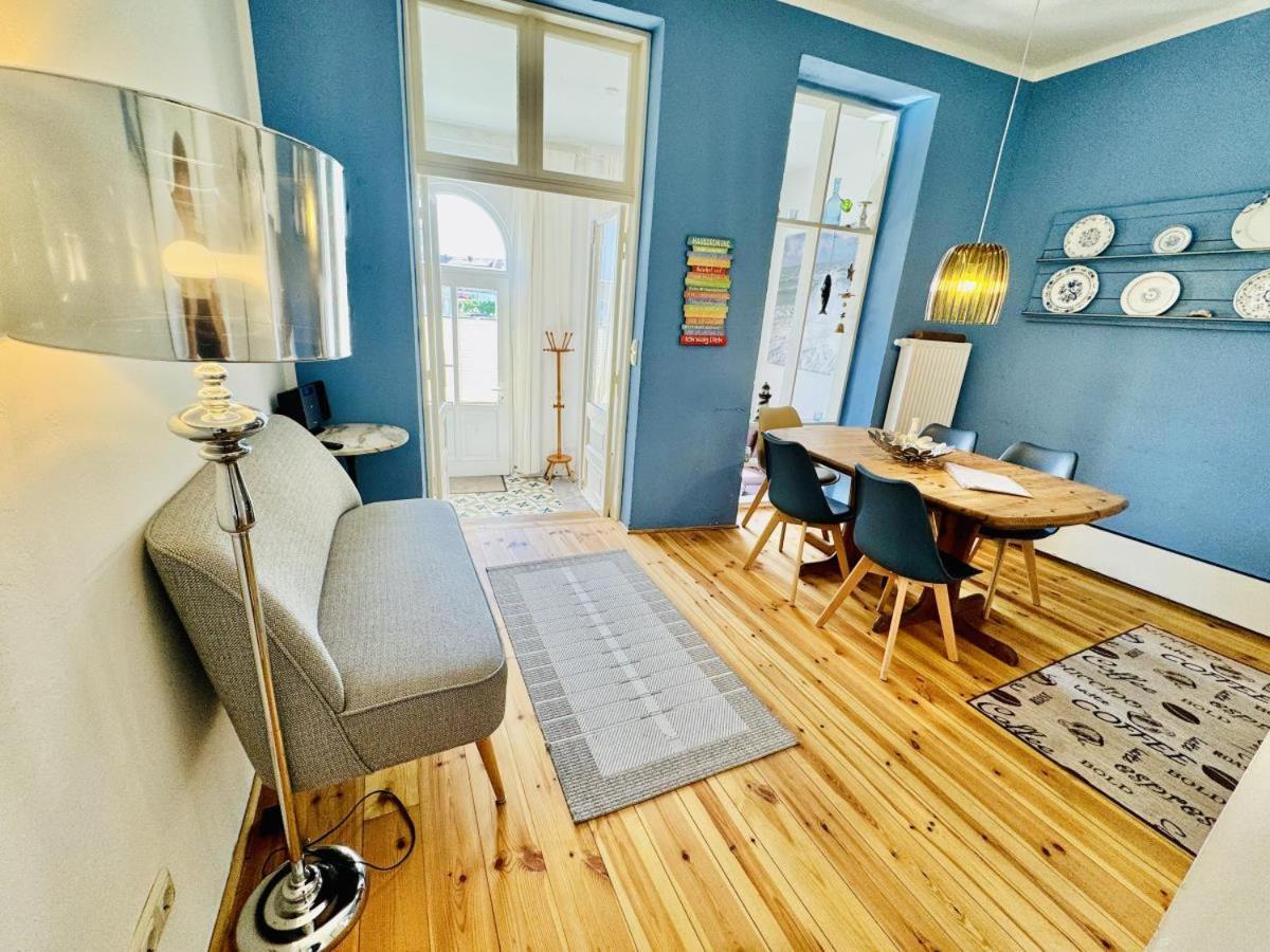 Blaue Koje Apartment Rostock Bagian luar foto