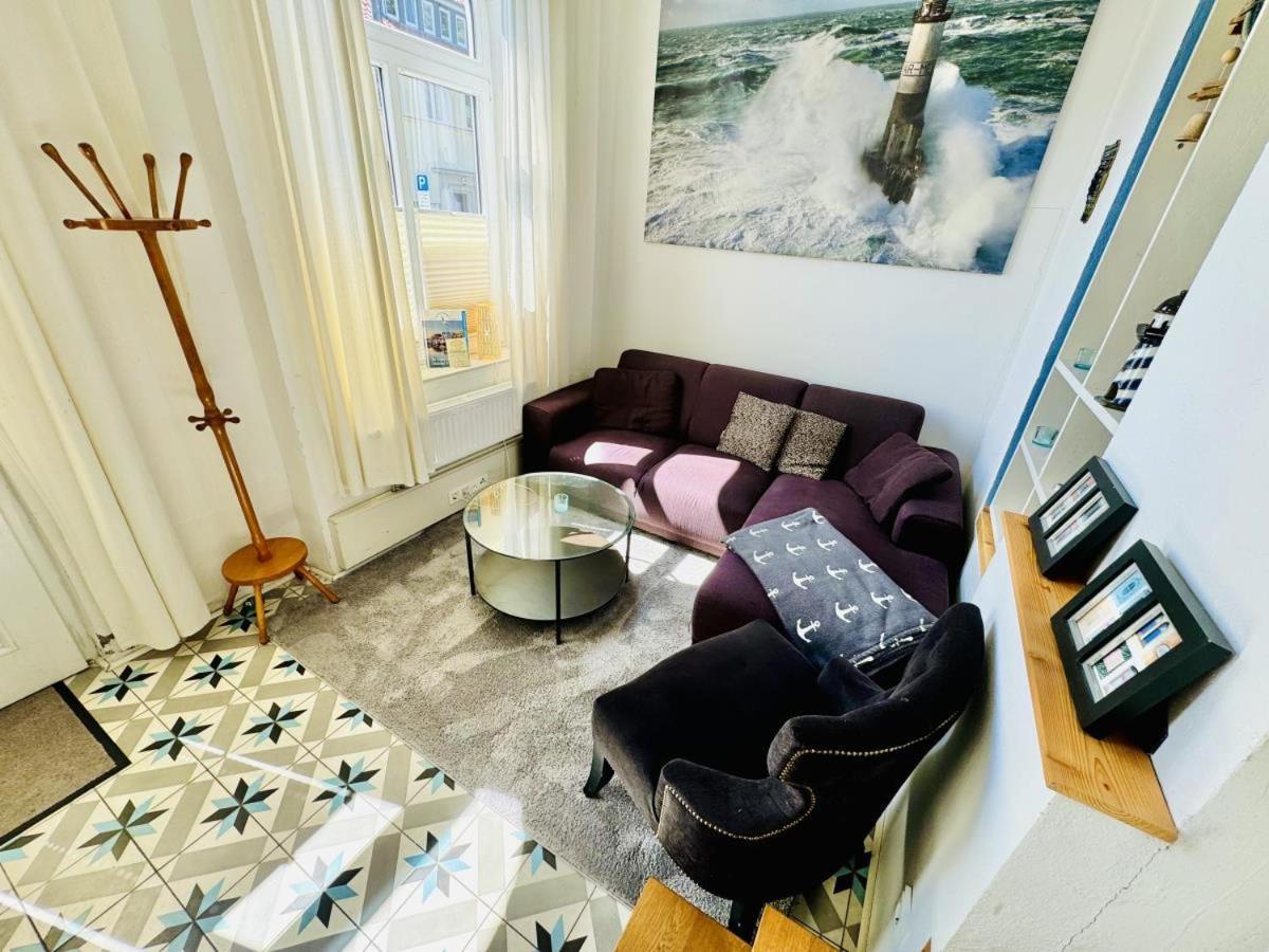 Blaue Koje Apartment Rostock Bagian luar foto